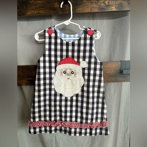 Reversible girls Christmas dress and fall dress‎